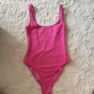 Mango Crinkle One-Piece Swimsuit